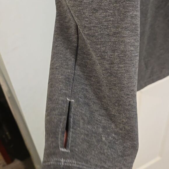 Women's Gray Hooded Jacket - Picture 7 of 10